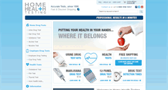 Desktop Screenshot of homehealthtesting.com